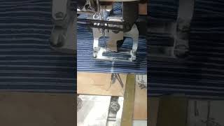 Button hole basting process বাটন হোল বাসটিংmachine garments jordan [upl. by Kcirdez]