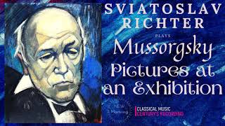 Mussorgsky  Pictures at an Exhibition piano  NEW MASTERING Ctrc Sviatoslav Richter 1956 [upl. by Annasor]