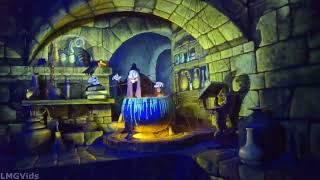 HD Low Light Reverse POV Snow Whites Scary Adventure Disneyland Full Complete Ridethrough [upl. by Ekeiram]