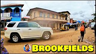 WALKAROUND BROOKFIELDS 🇸🇱 FREETOWN  VLog 2024  Explore With TripleA [upl. by Derril683]