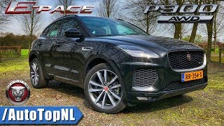 Jaguar E Pace P300 R Dynamic Review by AutoTopNL English Subtitles [upl. by Zolner]