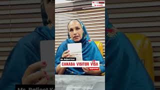 Congratulations to Mrs Baljeet Kaur on her Canada Visitor Visa approval missioneducation [upl. by Amada]