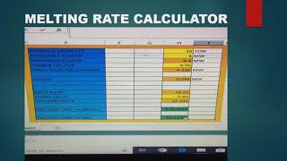 HEAT TAP TIME  MELTING TIME  INDUCTION FURNACE  HOW TO CALCULATE MELTING TIME [upl. by Ceil]