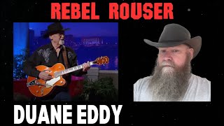 Duane Eddy  Rebel Rouser  reaction commentary [upl. by Hgielram]