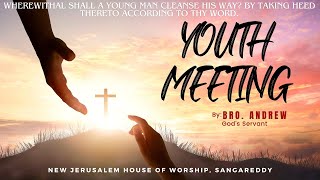 Youth Meeting by Bro Andrew  Gods Servant II Sangareddy  04022024 [upl. by Jalbert]