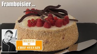 Recette du framboisier par Chef Sylvain [upl. by Terej]