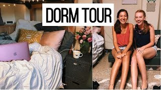 Dorm Room Tour 2018  Freshman at Indiana University McNutt  KLLC [upl. by Adian]