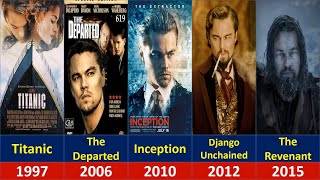 Leonardo DiCaprio All Movies List 1991 to 2023 Leonardo DiCaprio Movies [upl. by Kath]