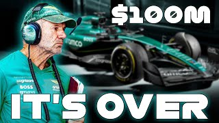 Adrian Neweys Stunning 100m Move A New Chapter in F1 History [upl. by Nnaytsirk]