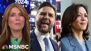 Nicolle Wallace ‘Kamala Harris would wipe the floor with JD Vance’ [upl. by Siekram912]