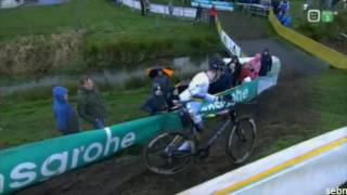 Superprestige Cyclocross  Veldrijden 201617  Ruddervoorde  last round [upl. by Aenert880]