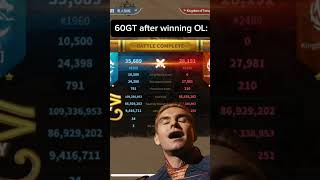 60GT Won OL— Going into Grand Finals like…  riseofkingdoms [upl. by Garling903]