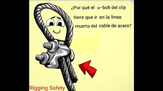 ¿Por que el ubolt del clip tiene que ir en la linea muerta del cable de acero [upl. by Ambie]