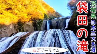 【猫と旅行】日本三大名瀑『袋田の滝』【茨城県】 [upl. by Karalynn]