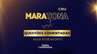 MARAtona SST  Questões comentadas CNU [upl. by Gahan54]