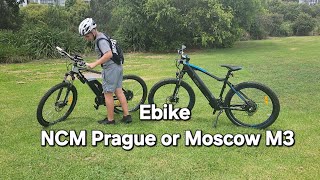 Ebike NCM PRAGUE or MOSCOW M3 review [upl. by Eerok]