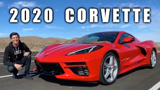 2020 Corvette Stingray Review  Launches Like An AWD Supercar [upl. by Anelas]