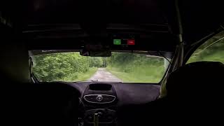 Rallye Vosges Grand Est 2024 JeanEdmond Maley  Camille Mange Renault Clio R3 [upl. by Pentha]