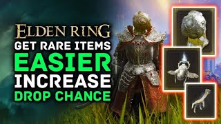 Elden Ring  Get Rare Items EASIER Increase Drop Chance amp Item Discovery Silver Scarab amp Farm Tips [upl. by Ffilc]