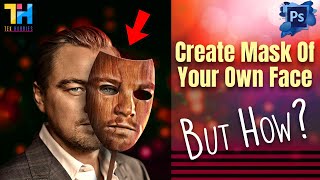 How To Create Wood Mask From Any Face  Photoshop Idea [upl. by Anit820]