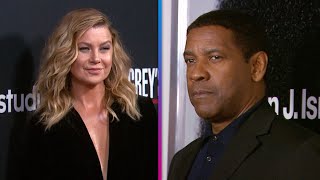 Ellen Pompeo Recalls SCREAMING MATCH With Denzel Washington on Greys Anatomy Set [upl. by Einafit]