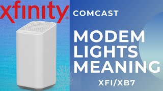 Xfinity modem lights meaning xFi advanced gateway XB7 Wifi lights [upl. by Dygal451]