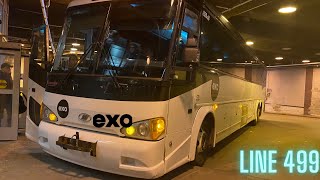 EXO NAVETTE 820338 MCI D4505 RIDE [upl. by Nimajneb856]