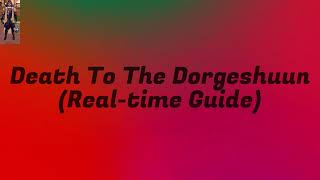 RS3 Death to the Dorgeshuun Real Time Guide [upl. by Odanref]