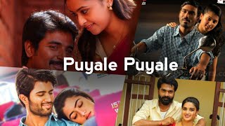 puyale puyale love song Mashup whatsapp status from Ak creates [upl. by Anirt928]