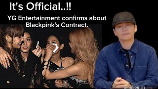 Blackpink Renews Contract with YG Entertainment Commitment to Shine Brighter On The Global Stage [upl. by Nalid]