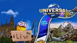 🔴LIVE Universal Orlando Resort et la Mega Movie Parade [upl. by Oxley]