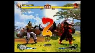 Sako Evil Ryu vs estimale RIZLA Gen  AE 2012 Endless Matches [upl. by Herod]