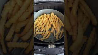 French Fries in Air Fryer shorts asmr frenchfries [upl. by Anaud970]