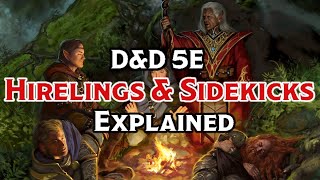 5E DampD Sidekicks amp Hirelings Explained [upl. by Quickman]