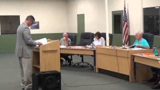 Carrabelle City Commission Meeting September 3 2015 [upl. by Rosaline]