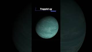 TRAPPIST1 shorts exoplanetas trappist astronomia [upl. by Aelber]