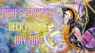 YUGIOH Light amp Darkness Dragon Deck Profile POST INFO [upl. by Nivri984]