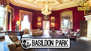 I Take a Peek Inside Basildon Park House  A Georgian Manor Used as a Film Location  UK 4K 🏡 [upl. by Chrystel]