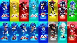 All Characters Megamix Sonic The hedgehogShadow The HedgehogSilver The HedgehogKnuckle [upl. by Eggett141]