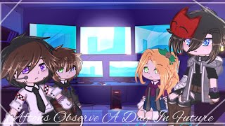 • Aftons Observes A Day In Future•°°•Lavender Edits•°°•Gacha FNAF• [upl. by Christye615]