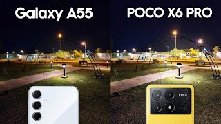 Samsung Galaxy A55 vs Poco X6 Pro Camera Test Comparison [upl. by Stormie990]