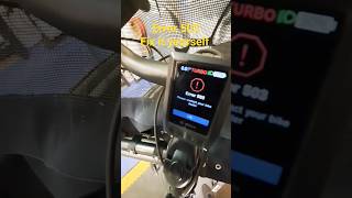 How to fix Error 503 on Bosch ebike bicyclemaintenance shorts Speed sensor alignment [upl. by Yumuk]