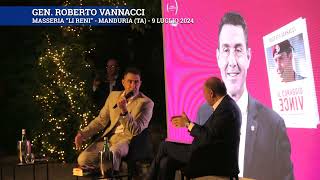 MANDURIA MASSERIA quotLI RENIquot INTERVISTA GEN VANNACCI [upl. by Jezabella784]