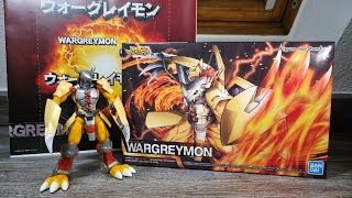 FigureriseStandard WarGreymon Anime Design Eng Review [upl. by Olsewski304]