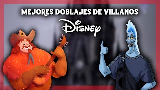 Los 3 mejores doblajes en villanos de Disney [upl. by Sayer]