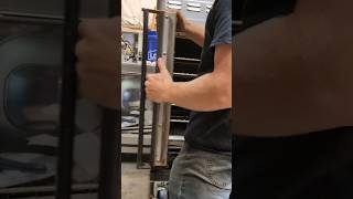 Removing Blodgett convection oven door repair kitchen restaurant service bluecollar [upl. by Richy620]