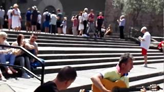 Impresionantes Guitarristas Flamenco en las calles de Barcelona [upl. by Louisette884]