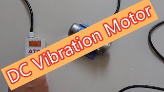 Variable speed DC vibration motor [upl. by Barram]