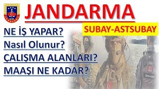 JANDARMA SUBAYASTSUBAY NASIL OLUNUR EĞİTİM SÜRELERİ MAAŞI ÇALIŞMA ALANLARI [upl. by Atnas519]