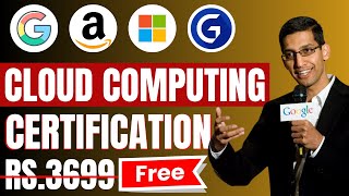 Free Cloud Engineer Certification Courses  GoogleAWS Microsoft  Cloud Computing Free Courses [upl. by Nareik890]